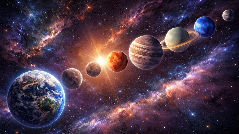 Россияне увидят «иллюзию» в небе: четыре планеты выстроятся в ряд перед рассветом