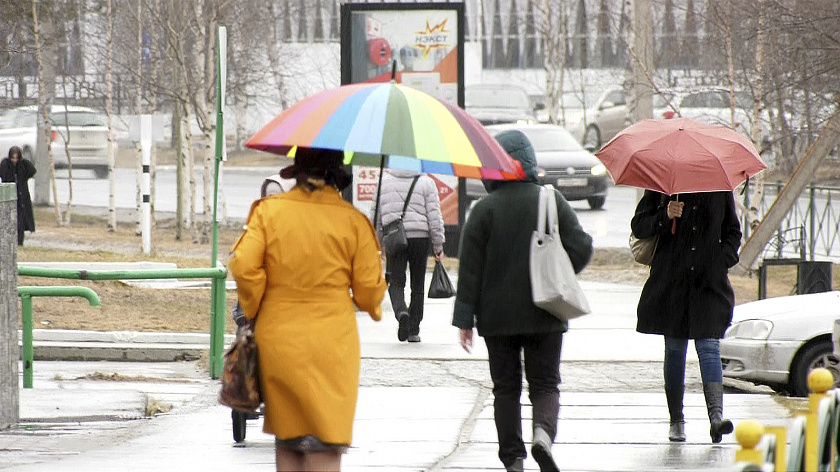 Рабочая неделя для тюменцев начнётся с дождя со снегом
