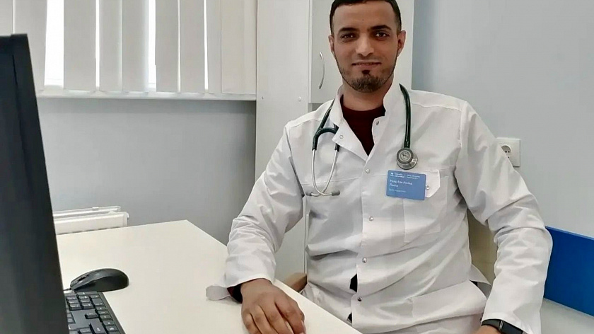 Кардиолог из Йеменской Республики приступил к работе в сельской больнице под Тюменью