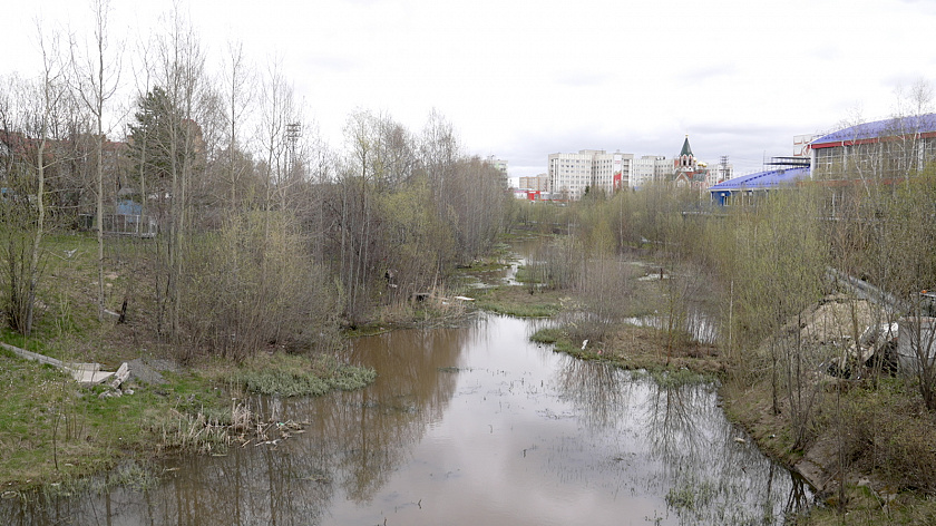 Уровень воды в реке Ишим опустился ниже неблагоприятного явления 