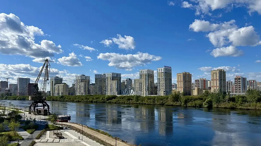 В Тюменской области вода убывает на юге и поднимается на севере