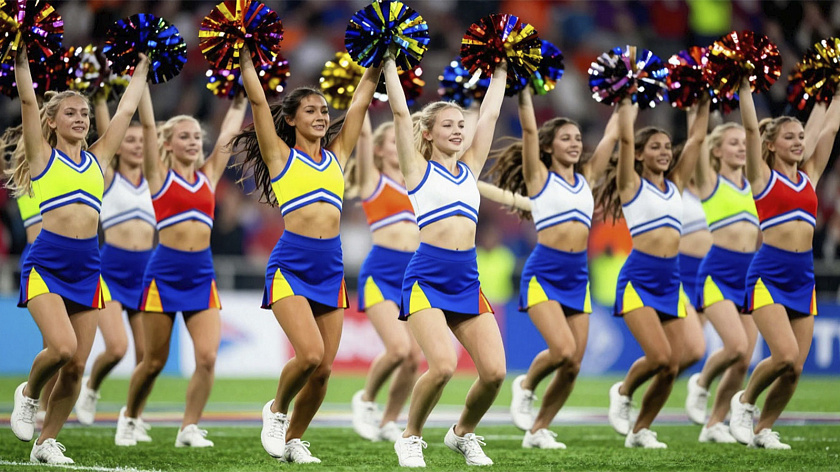 Тюменские чирлидеры впервые получили звание мастеров спорта