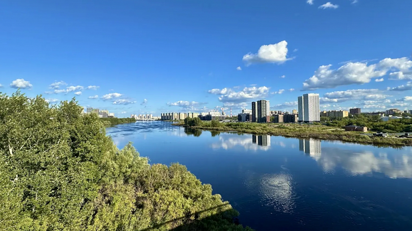 В Тюменской области зафиксировано снижение уровня рек