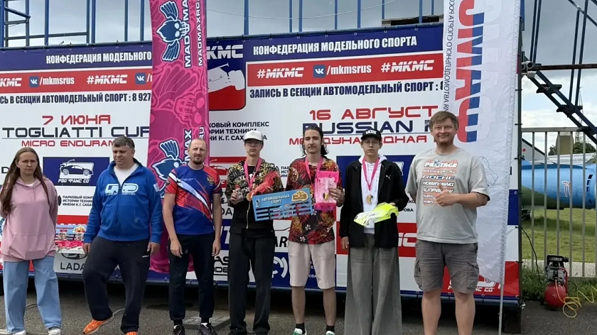 Тюменцы стали призерами чемпионата России по автомодельному спорту