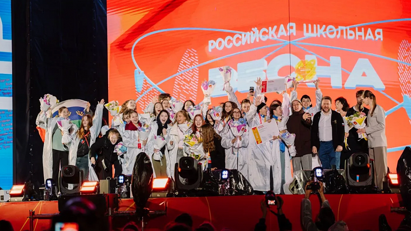 Школьники из Тюменской области взяли Гран-при в финале Российской школьной весны