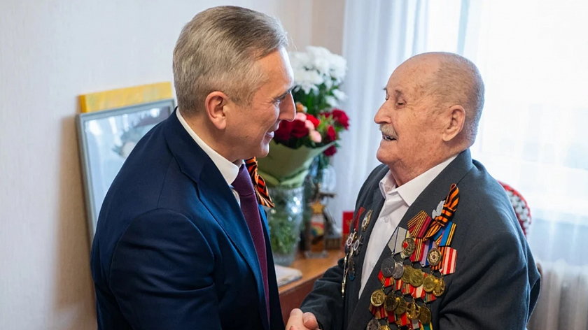Тюменский ветеран Великой Отечественной войны отметил 100-летний юбилей