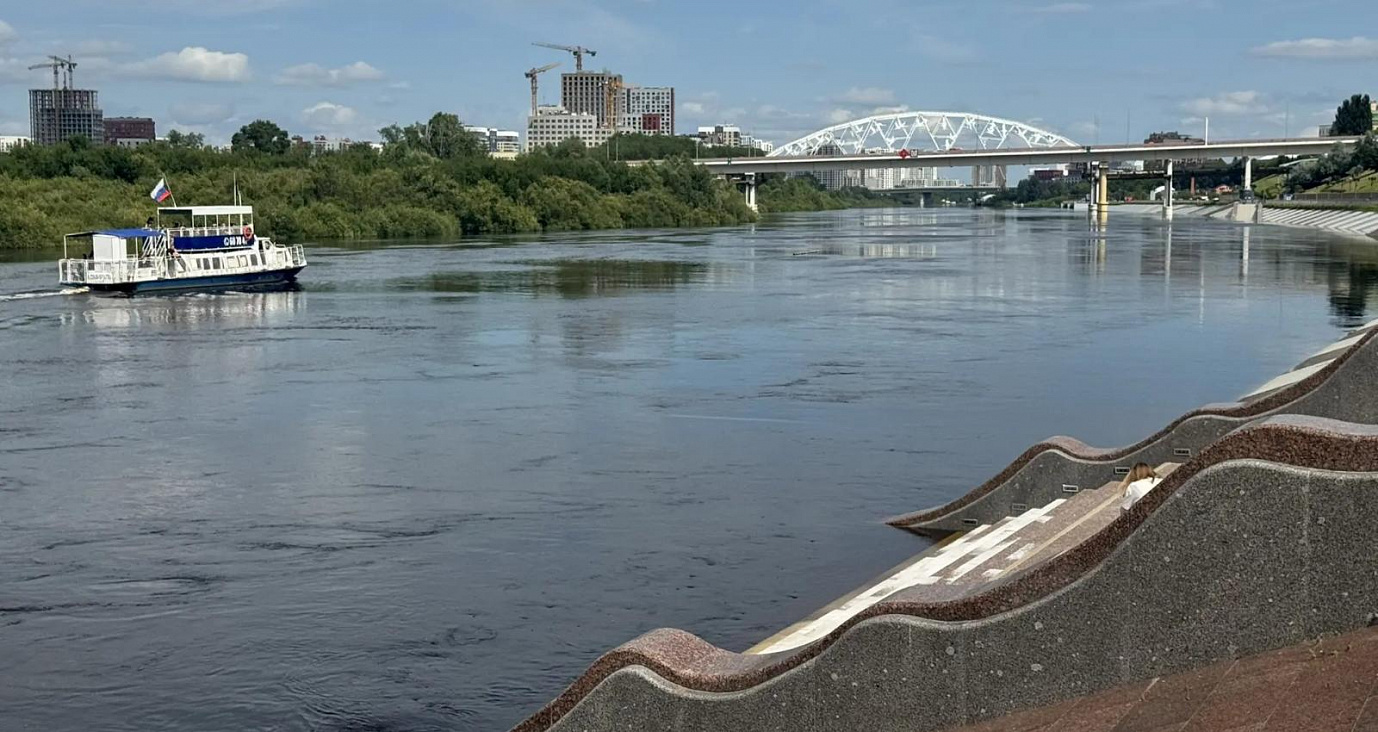 Уровень воды в тюменской Туре стремительно растёт